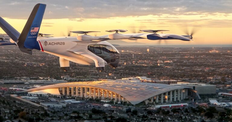 Archer’s flying taxis head to LA for the 2028 Olympics