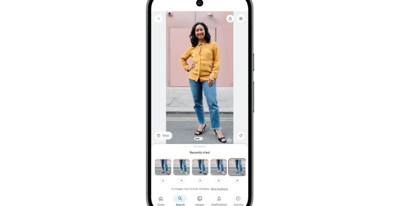 Google’s AI now lets you try on shoes without leaving home, or putting on socks