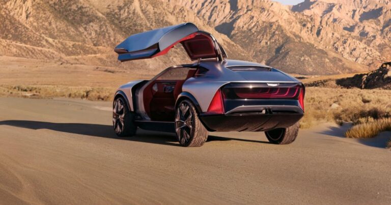 The week in EV tech: Glitz on the coast, grit from Detroit