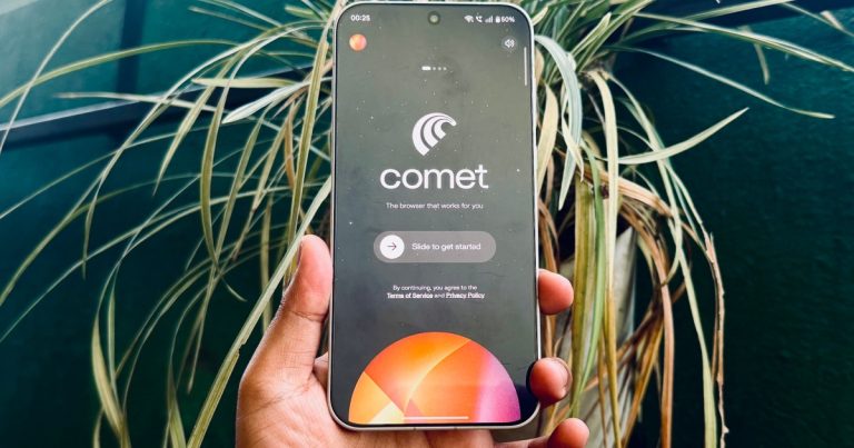 I tried Comet browser on my phone, and it’s a wake-up call for Chrome and Safari