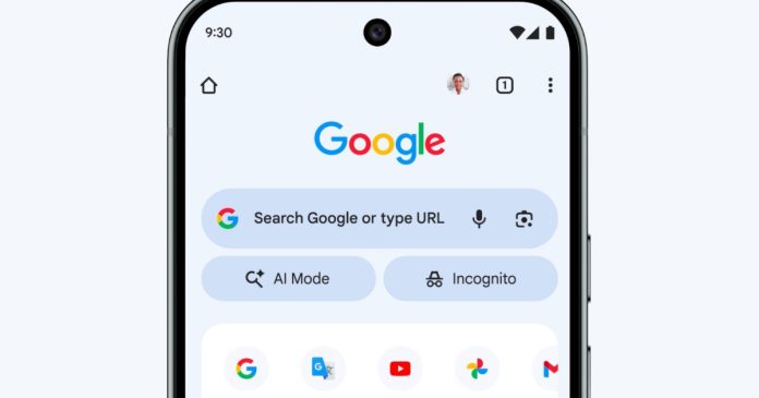 Chrome’s new AI Mode button could be Google’s way of