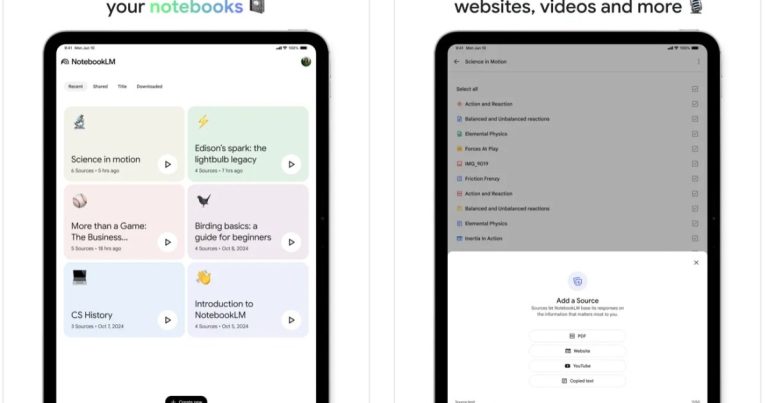 You can now pre-order the NotebookLM app on the App Store