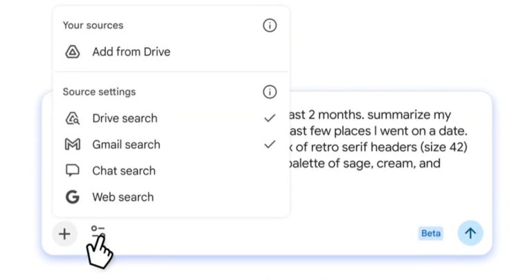 Gemini in Google Slides can now pull info from your emails and files to build slides
