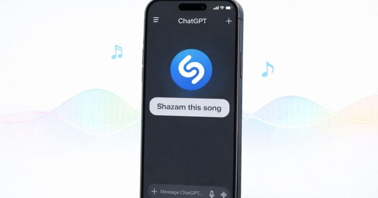 ChatGPT now lets you identify songs on your phone without launching Shazam app