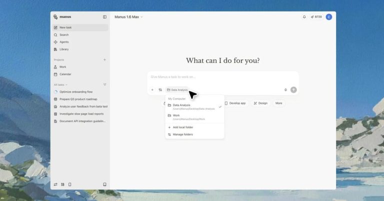 Meta brings Manus AI agent to your Windows PC and Mac for automating tasks