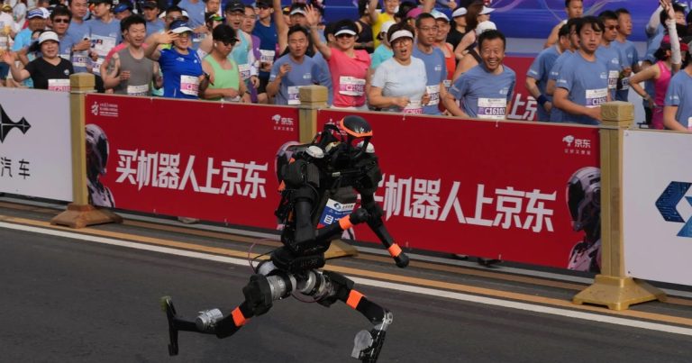 Robots just ran the Beijing half-marathon faster than the world record holder