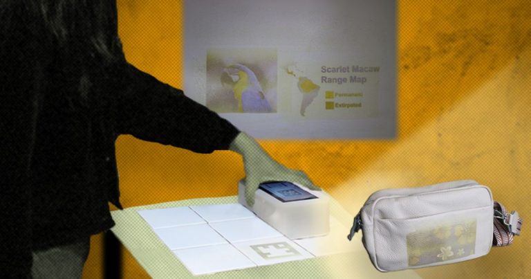 MIT’s portable projector turns any surface into a design canvas with invisible ink