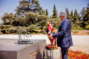 Somaliland president lays wreath at tomb of Zionism’s founder during Israel visit