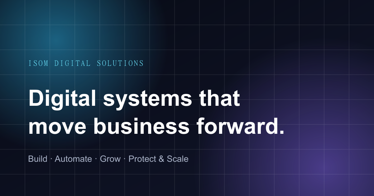 ISOM Digital Solutions
